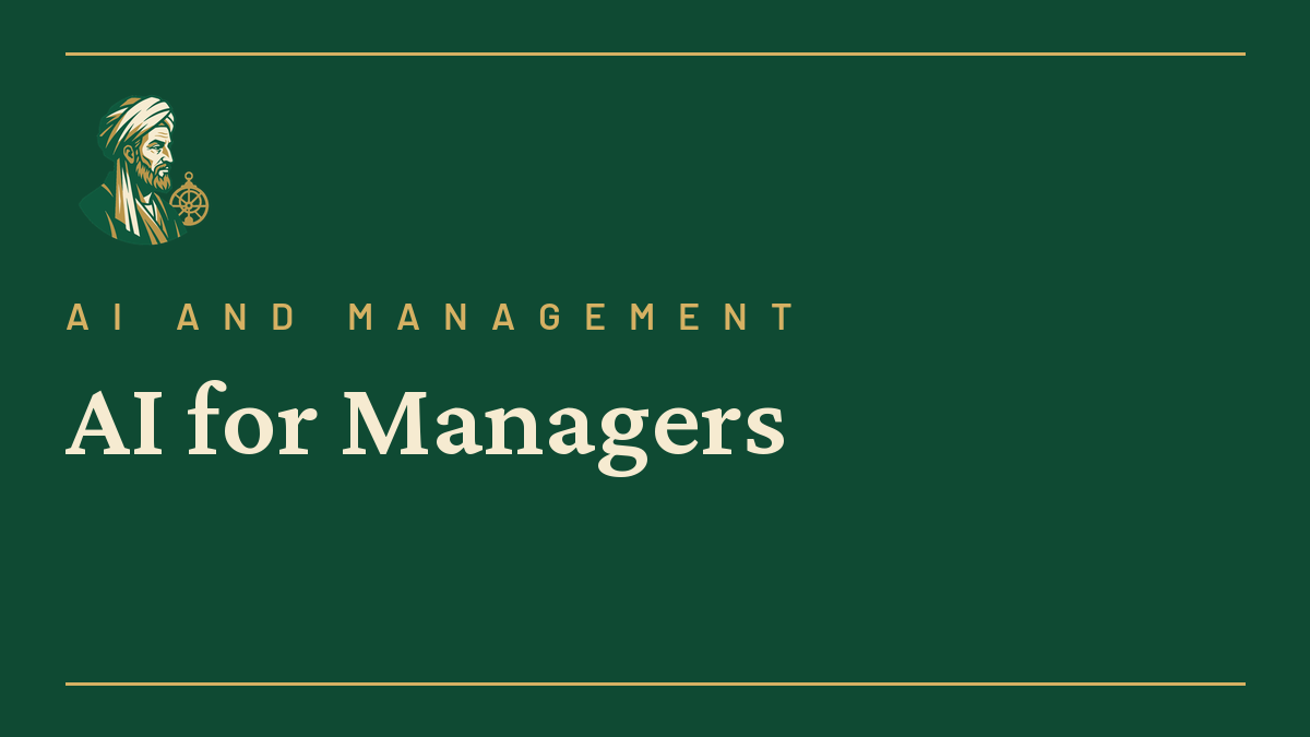 AI for Managers