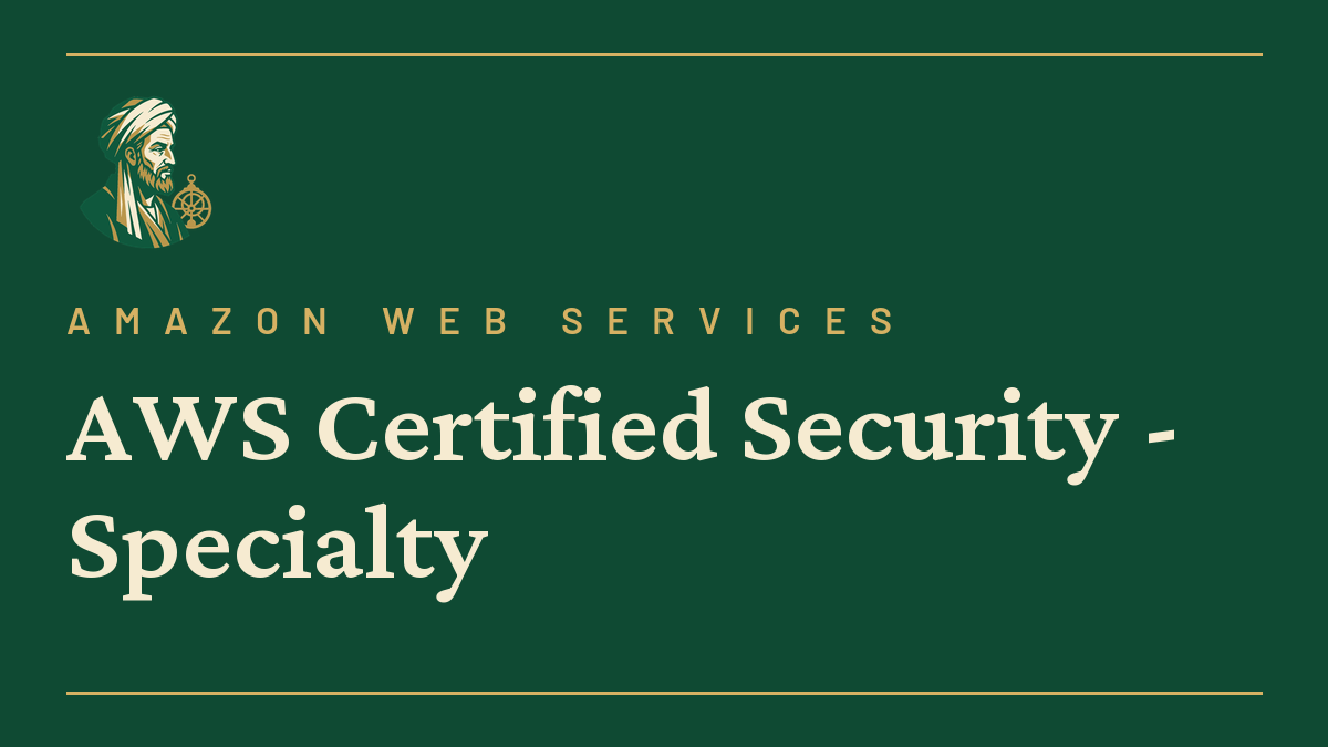 AWS Certified Security – Specialty