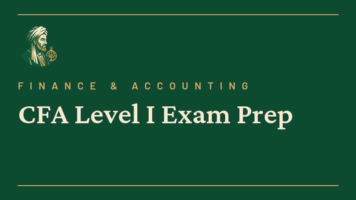 CFA Level I Exam Prep