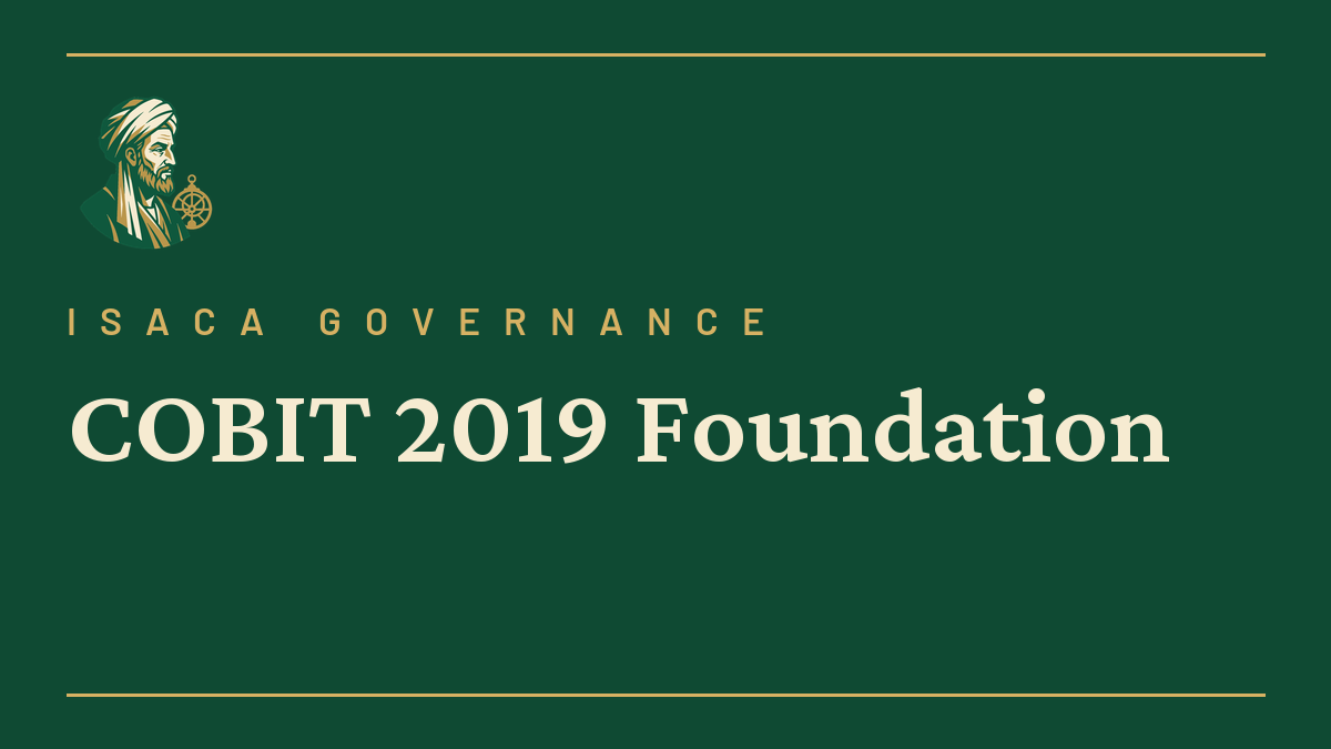 COBIT 2019 Foundation