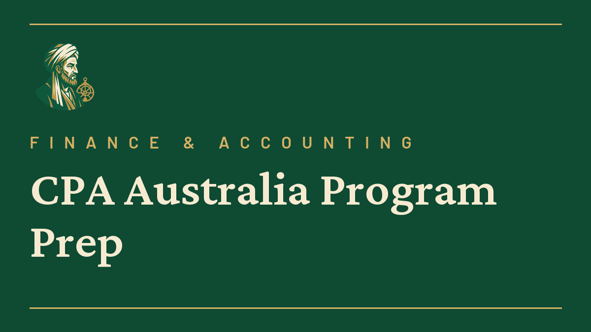CPA Australia Program Prep