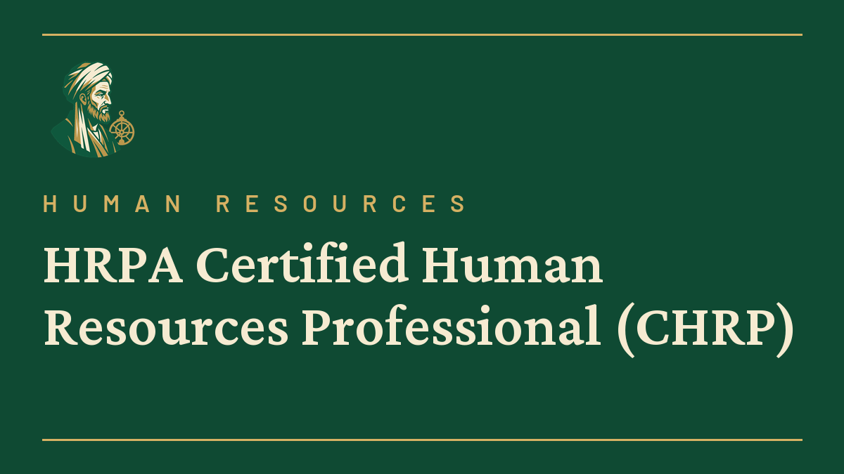 HRPA Certified Human Resources Professional (CHRP)