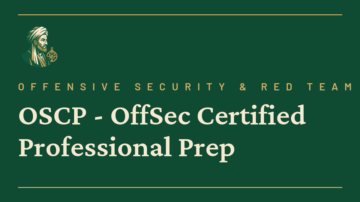 OSCP – OffSec Certified Professional Prep