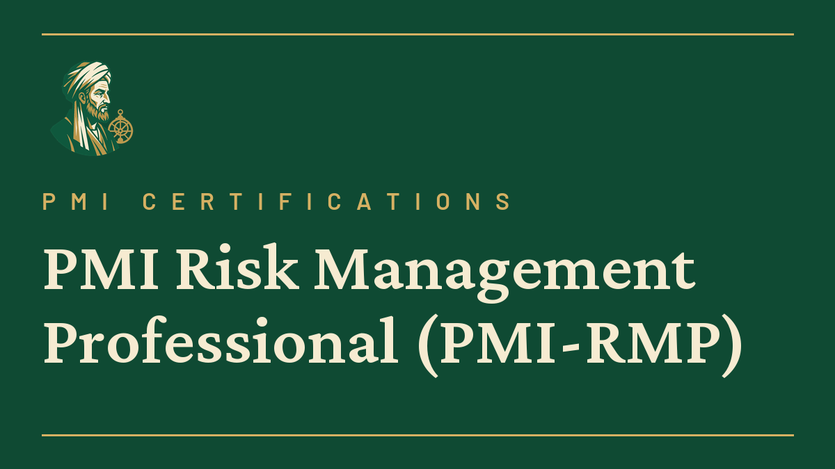 PMI Risk Management Professional (PMI-RMP)