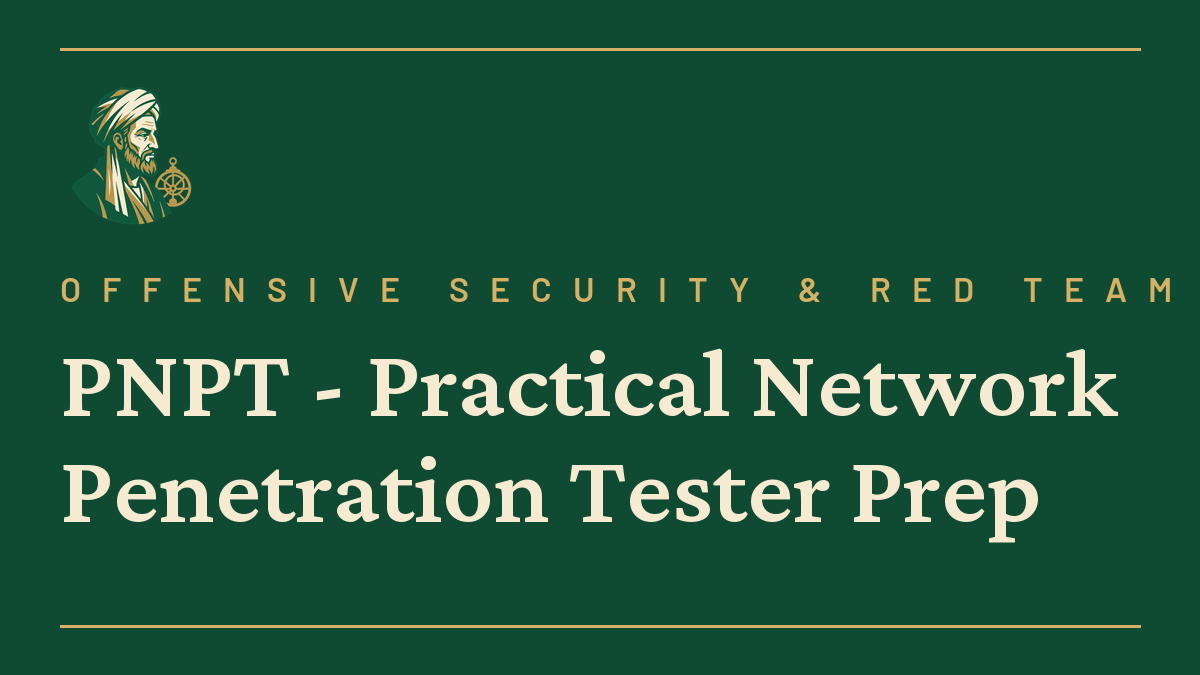 PNPT – Practical Network Penetration Tester Prep
