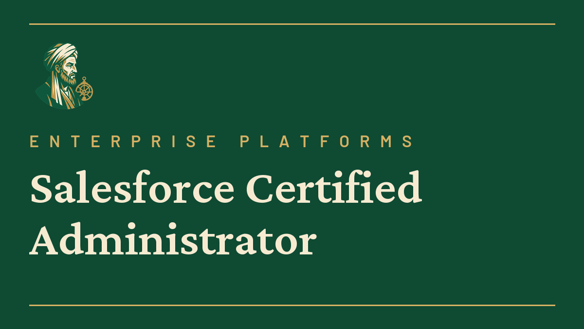 Salesforce Certified Administrator