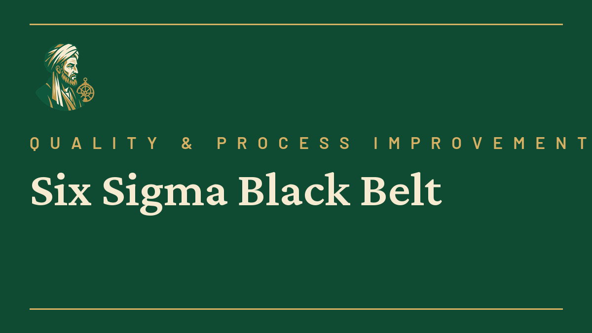 Six Sigma Black Belt