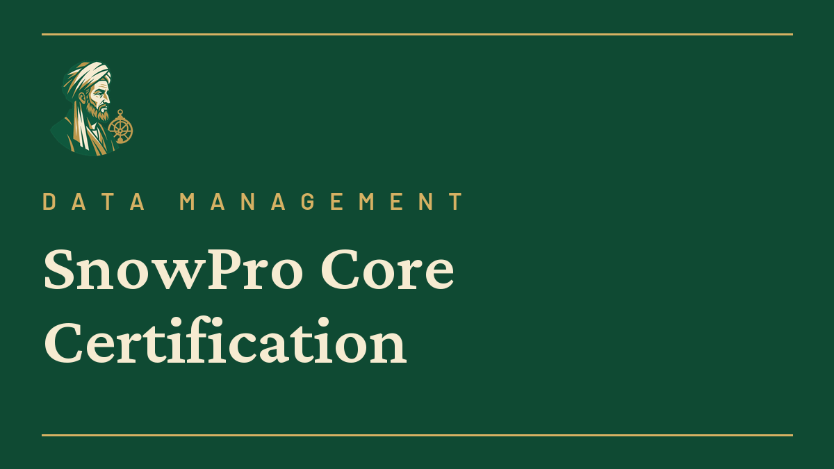 SnowPro Core Certification