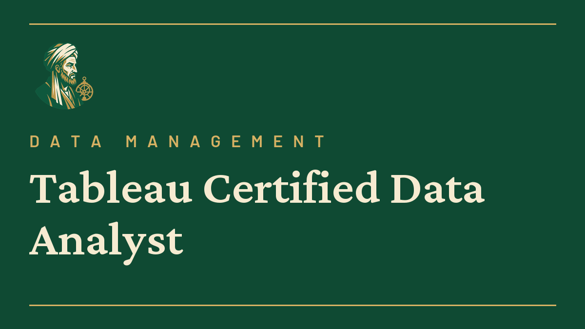 Tableau Certified Data Analyst